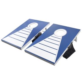 3x2ft Cornhole Set Portable Corn Hole Toss Game Board Aluminum with 8 Bean Bags