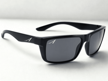 Alexander Premium X Polarized Sunglasses (Color: Jet Black)