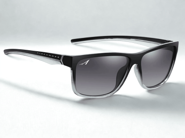 Alexander Abstract Sport Polarized Sunglasses (Color: Black)