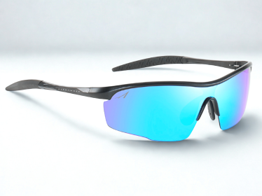Alexander Metal Future Polarized Sunglasses (Color: Blue Mirror)
